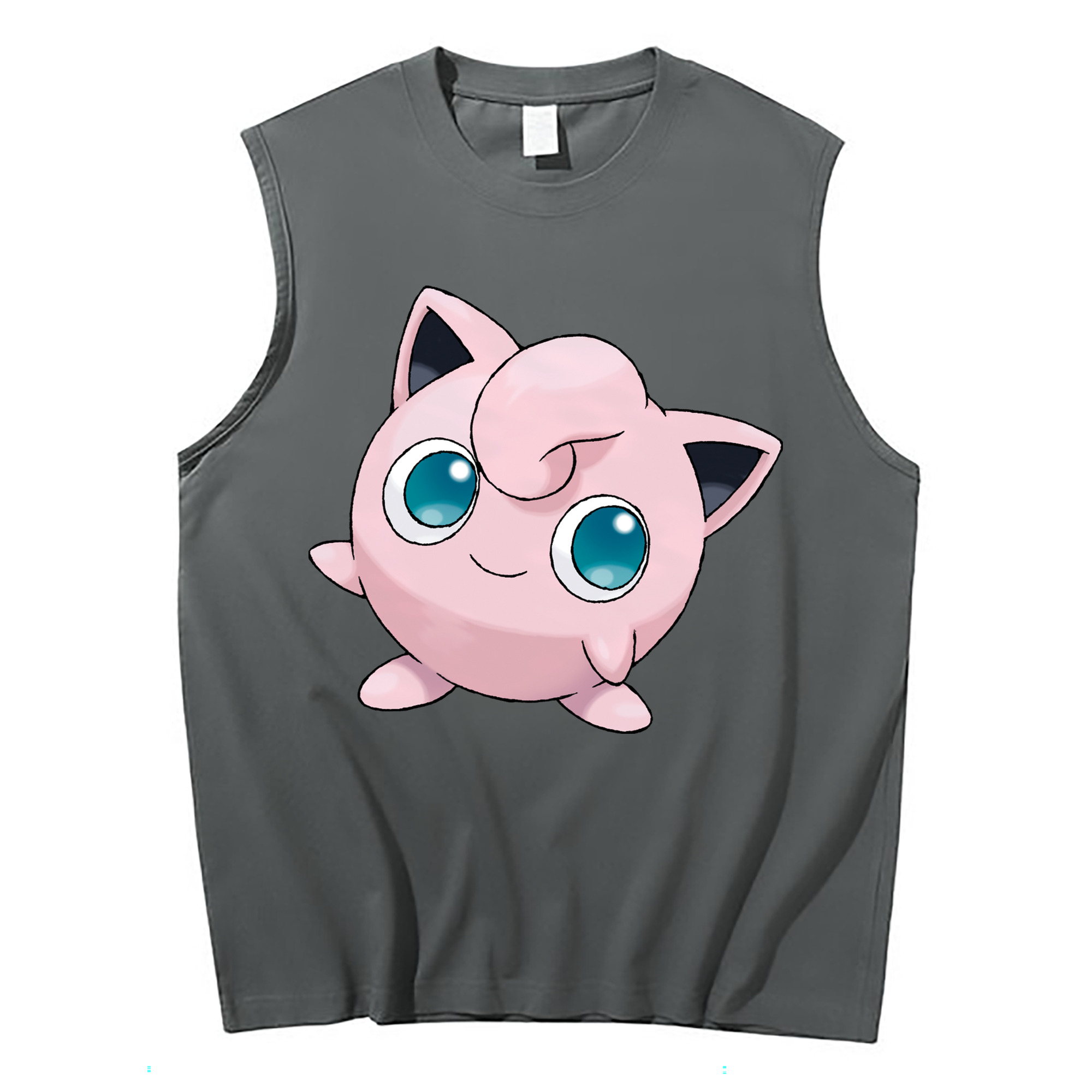 （画像用） ポケットモンスター Pokémon コットン100％タンクトップ（フロントプリント）